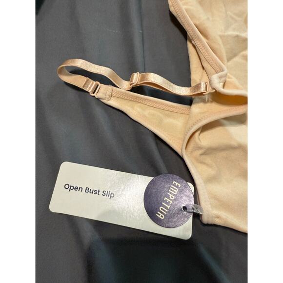 NEW Empetua Shapermint Open Bust Shaper Slip Dress Nude Size XXL Shaperwear - Picture 10 of 11
